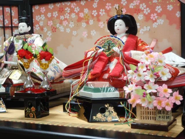 東京久月 雛人形 親王飾り収納セット・サイズ間口約40×奥行約